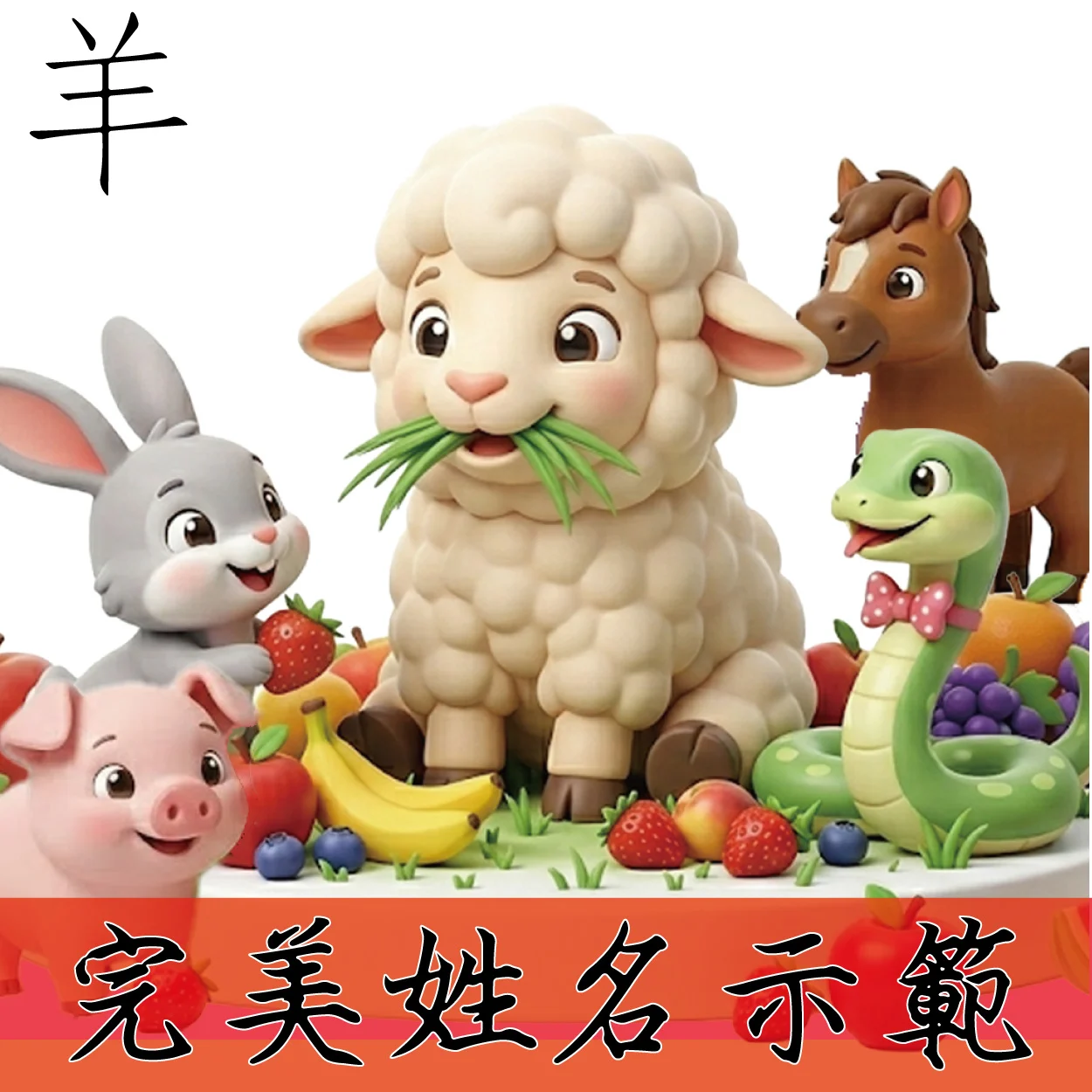 完美姓名學示範 生肖羊 2015 乙未