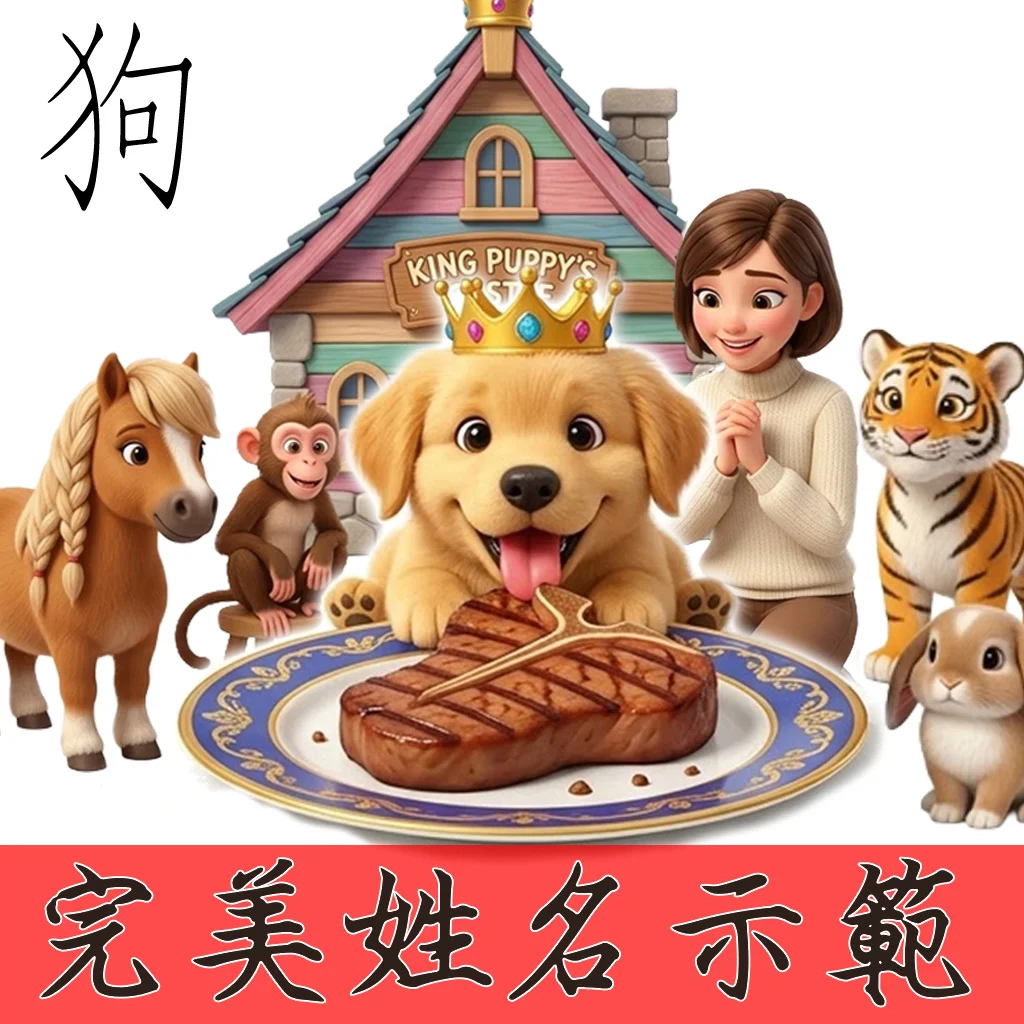 生肖狗 完美姓名學範例 小孩改名