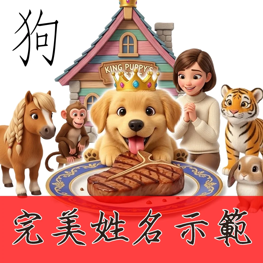 生肖狗 完美姓名學範例 小孩改名